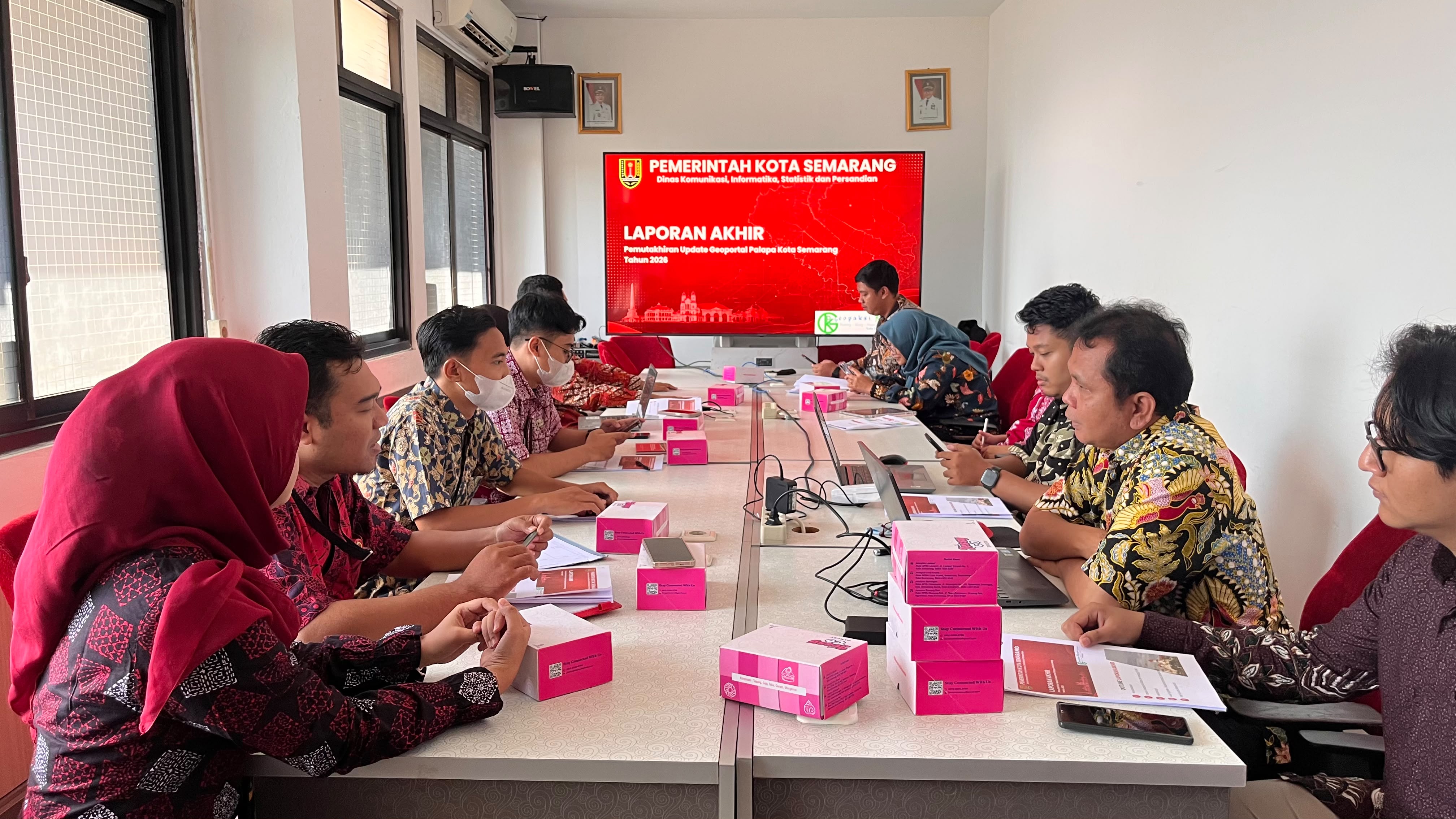 Rapat Pemutakhiran Geoportal Palapa v5