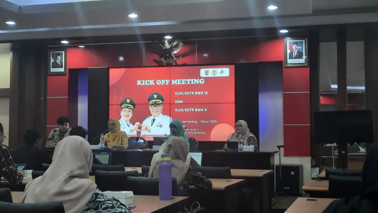 Diskominfo Hadiri Kick Off Meeting Penyusunan KLHS RDTR BWK IX dan BWK X